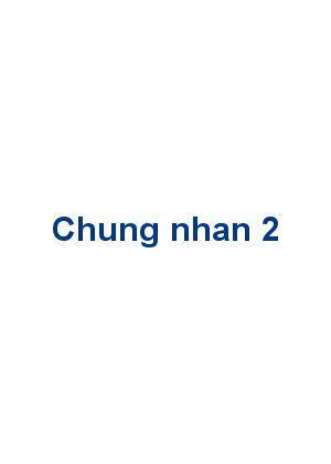 Chứng nhận 2